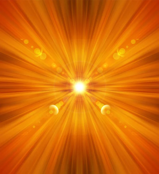 抽象的な背景オレンジと赤の色 エネルギーの花 クリエイティブバナー — ストック写真