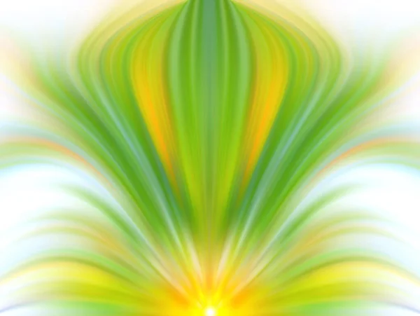 Yeşil Altın Çiçek Güneşi Doğanın Çiçek Yaprakları Şeklinde Uyandıran Enerjisi — Stok fotoğraf