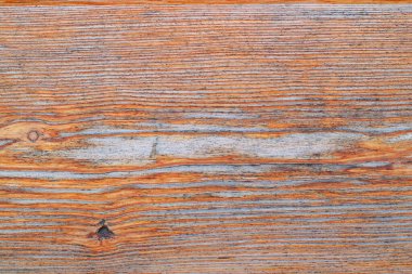 Eski ahşap arka plan. Doğal ağacın kahverengi ahşap yapısı. Metin veya maket için yatay görüntü. İç veya dış tasarım için arkaplan.