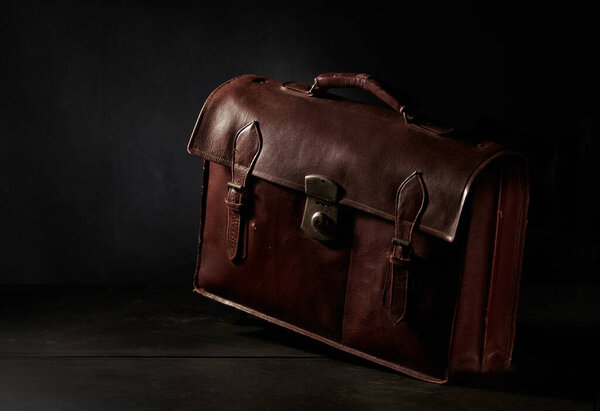Old briefcases give an antique impression because of their style