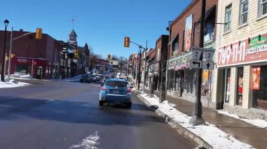 Ontario 'da küçük bir kasaba.