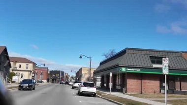 Ontario 'da küçük bir kasaba.