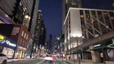 Toronto şehir merkezinde kışın sonunda