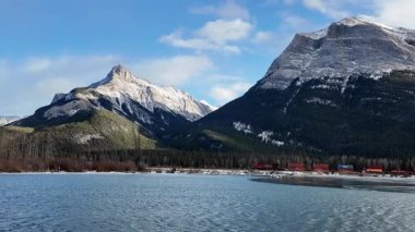 Kanada 'da seyahat eden tren