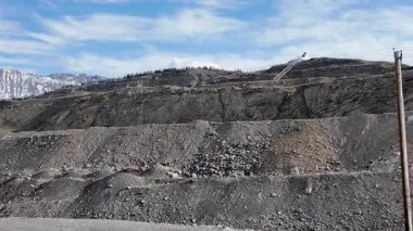 Benimki Kanada Kayalıklarında.