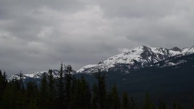Kanada Kayalıklarında ilkbaharın sonlarında zaman aşımı