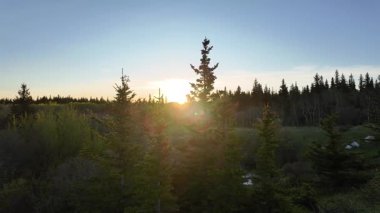 Kanada Kayalıkları 'nda bahar sonu