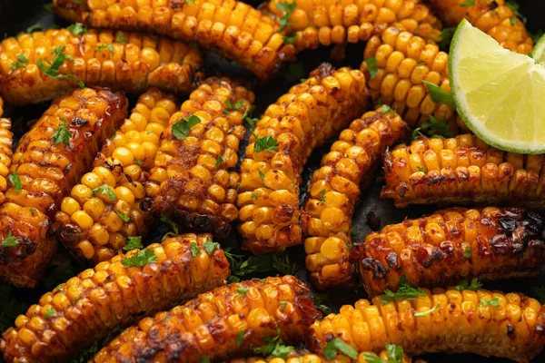 Кукурузные Ребрышки Вегетарианская Растительная Концепция Питания — стоковое фото