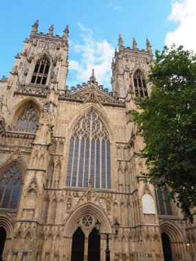 York Minster the famous church in the city of York in England 