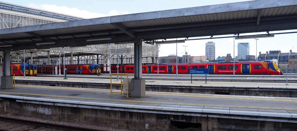 London Terminus Waterloo Which Serves South South East — Stock Photo, Image