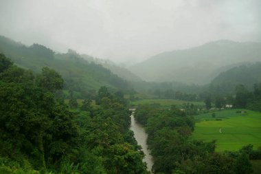 Deniz sis Dağı hills manzara