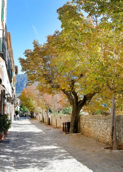 Images Village Valldemossa Mallorca Spain Beginning Autumn 2022 — Stock Photo, Image