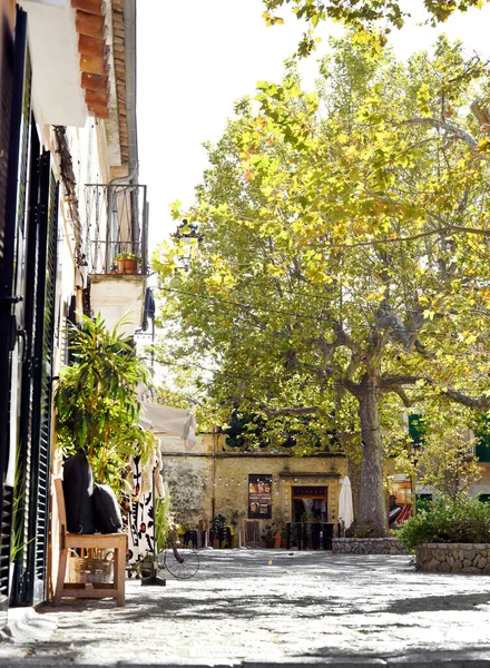 Images Village Valldemossa Mallorca Spain Beginning Autumn 2022 — Stock Photo, Image