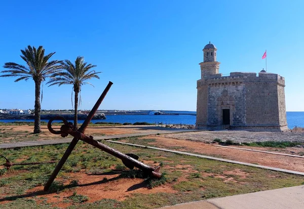 Obrázek Hradu Ciudadele Menorca Španělsko — Stock fotografie