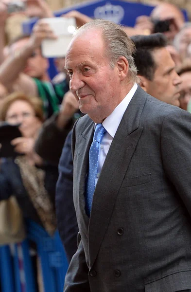 King Spain Don Juan Carlos Other Members Spanish Royal Family — Stock Photo, Image