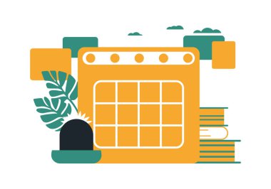 Chic composition on the theme of paying taxes.