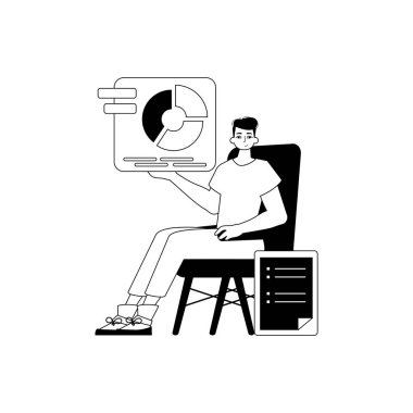 Alay konusu, Young 'un pozitivist ahlaki yeteneğine sahip bir grafiğini içeriyor. Adaletsizlik ve lakuna analogu üzerine kurulu. Moda tarzı, Vektör İllüstrasyonu