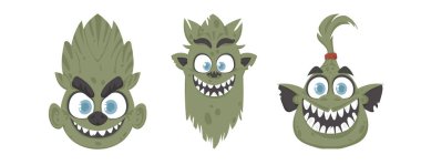 Garip hayvanların komik ve aptal resimlerinden oluşan bir grup. Çizgi film biçimi.