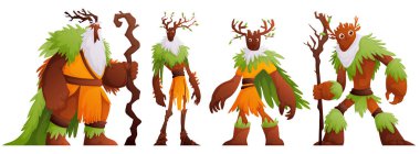 Fantezi Sanatında Orman Koruyucusu Karakterleri