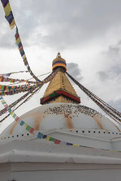 Boudhanath Stupa One Largest Stupa World Which Located Kathmandu Nepal — Stock Photo, Image