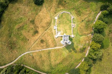 Donnington Şatosu, Newbury, Güney İngiltere. İngiliz Mirası Tarihi, Güzel hava manzarası, İngiltere