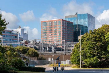 Bina ve şehir merkezi Reading, Berkshire, Birleşik Krallık, İngiltere