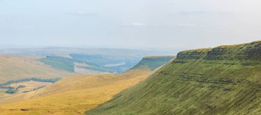 Bannau Brycheiniog Ulusal Parkı, Brecon Beacons, Pen y Fan Tepesi, Güney Galler, İngiltere