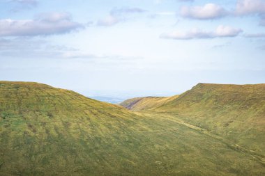Bannau Brycheiniog Ulusal Parkı, Brecon Beacons, Pen y Fan Tepesi, Güney Galler, İngiltere