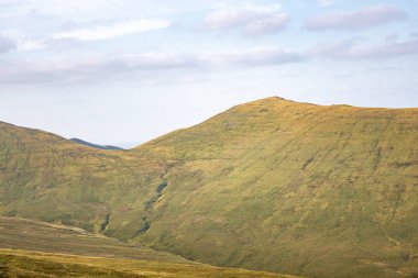 Bannau Brycheiniog Ulusal Parkı, Brecon Beacons, Pen y Fan Tepesi, Güney Galler, İngiltere