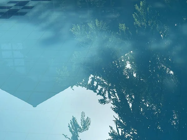 Водний Фон Басейну Фотографія Високої Якості Горизонтальне Фото Копіювати Простір — стокове фото