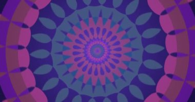 Renkli mandala İşareti Dönen Arkaplan