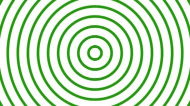 Beyaz Basit Dairesel Şekil Şelale Geçiş Görüntüsü