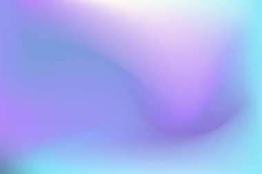 Blurred blue gradient abstract background. Colorful retro texture for design backdrop. Soft violet colored gradients for covers, posters or transitions. Vector illustration