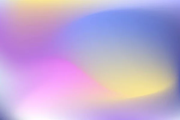 モバイルアプリのためのぼやけた効果を持つグラデーションデザインテンプレート 創造的なピンク紫色の青黄色の多色のぼやけたグラデーションの背景 ベクターイラスト — ストックベクタ