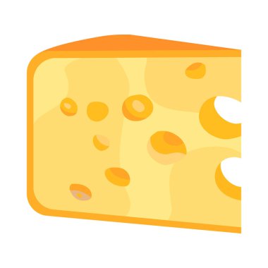 Göz olarak bilinen karakteristik delikleri olan bir İsviçre peynirinin yakın plan görüntüsü..