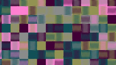 yeşil, pembe ve gri geometrik desen, kumaş, fayans, masa örtüsü için kusursuz duvar kağıdı