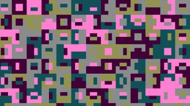 yeşil, pembe ve gri geometrik desen, kumaş, fayans, masa örtüsü için kusursuz duvar kağıdı