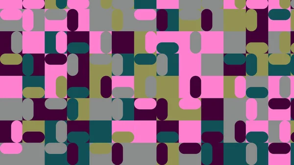 Hijau Pink Dan Abu Abu Pola Geometris Wallpaper Mulus Untuk — Stok Foto