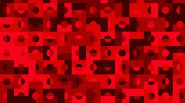 red geometric pattern, seamless wallpaper