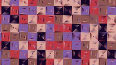 brown and pink geometric pattern, seamless wallpaper for fabric, tile and tablecloth