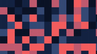 kırmızı, saf ve mavi geometrik desen, kumaş, fayans ve masa örtüsü için kusursuz duvar kağıdı