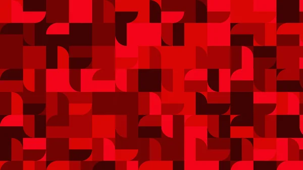 Red Geometric Pattern Seamless Wallpaper — Fotografia de Stock
