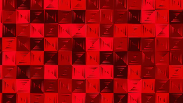 Red Geometric Pattern Seamless Wallpaper — Photo
