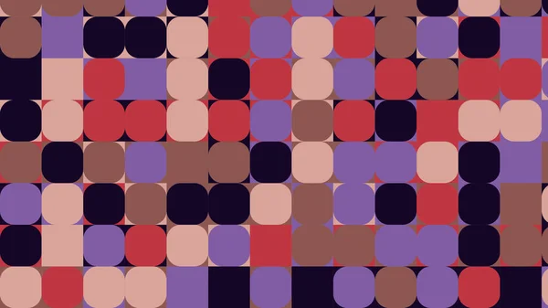Brown Pink Geometric Pattern Seamless Wallpaper Fabric Tile Tablecloth — Fotografia de Stock