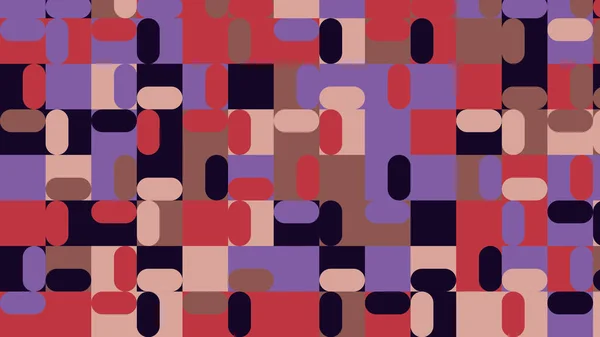 Brown Pink Geometric Pattern Seamless Wallpaper Fabric Tile Tablecloth — Stok fotoğraf