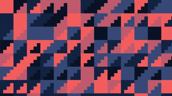 Roșu Purpuriu Albastru Model Geometric Tapet Fără Sudură Pentru Țesături — Fotografie, imagine de stoc