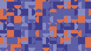 biege ve bluegeometric desen, fayans, bayrak, masa örtüsü için dikişsiz duvar kağıdı