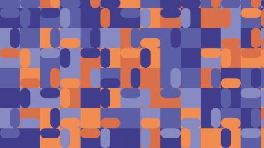 biege ve bluegeometric desen, fayans, bayrak, masa örtüsü için dikişsiz duvar kağıdı