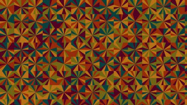 yeşil, turuncu ve sarı geometrik desen, kumaş, fayans ve masa örtüsü için kusursuz duvar kağıdı