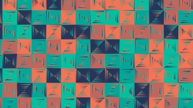 yeşil, mavi ve gri geometrik desen, kumaş, fayans, masa örtüsü için kusursuz duvar kağıdı